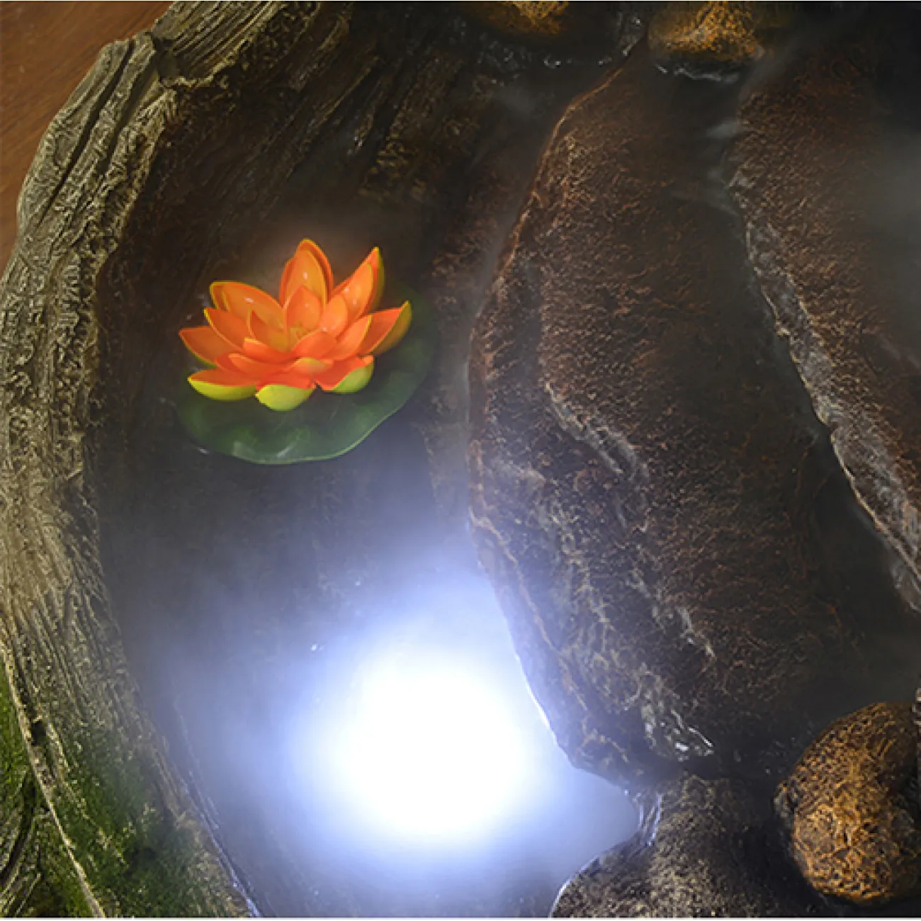 Дизайнерский напольный увлажняющий фонтан LaLume-DF20320-20