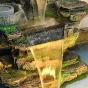 Дизайнерский ламинарный фонтан "Мельница" LaLume-DF20321-20