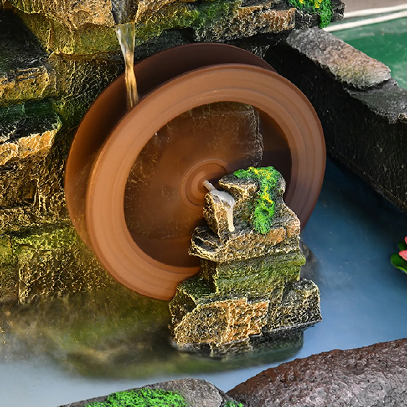 Дизайнерский ламинарный фонтан "Мельница" LaLume-DF20321-20