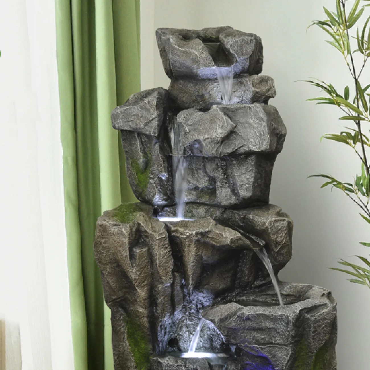 Дизайнерский увлажняющий вертикальный фонтан LaLume-DF20322-20