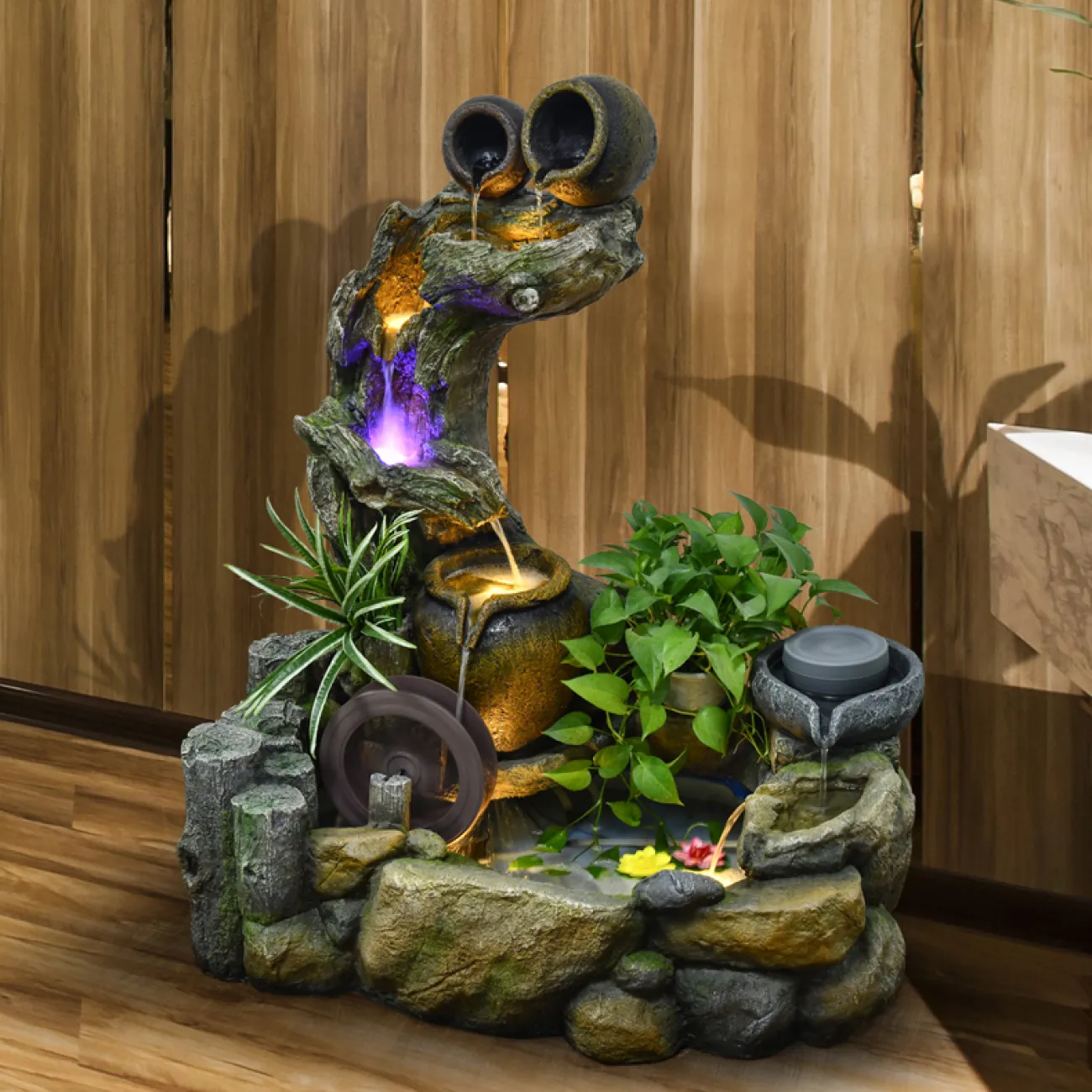 Дизайнерский вертикальный ламинарный фонтан LaLume-DF20323-20