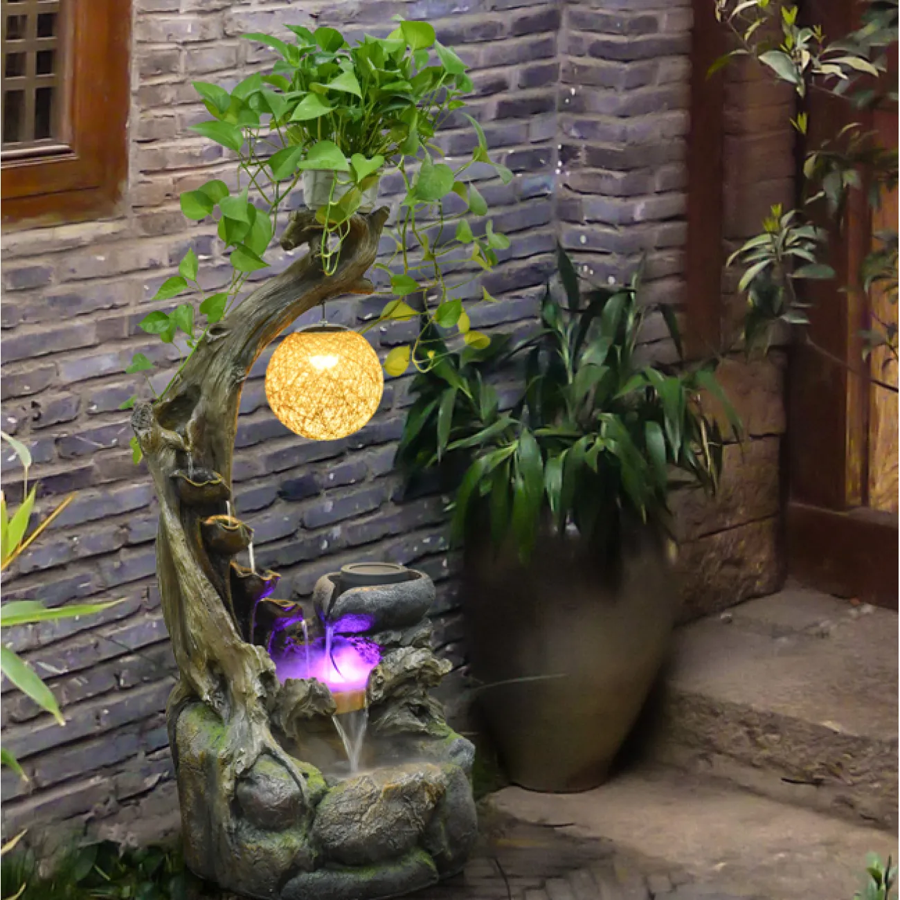 Дизайнерский вертикальный ламинарный фонтан LaLume-DF20323-20