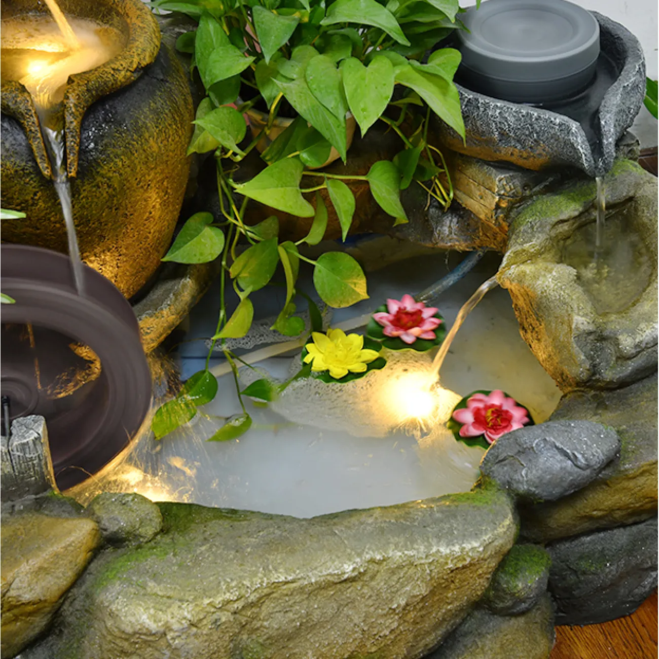 Дизайнерский вертикальный ламинарный фонтан LaLume-DF20323-20