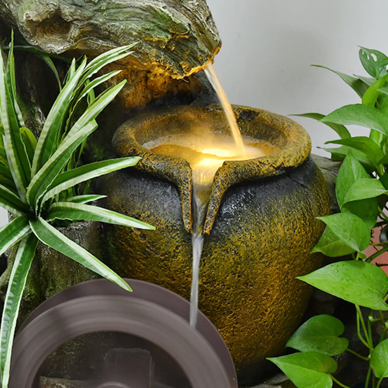 Дизайнерский вертикальный ламинарный фонтан LaLume-DF20323-20