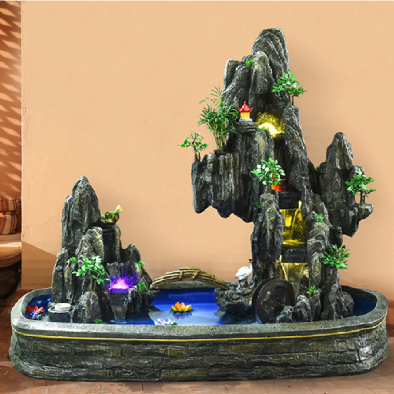 Дизайнерский увлажняющий ламинарный фонтан LaLume-DF20324-20