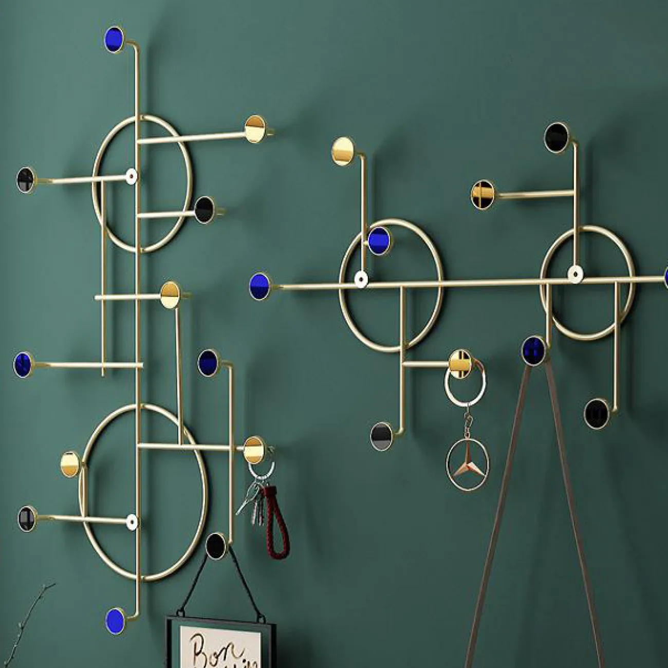 Дизайнерская настенная вешалка LaLume-DF20329-20 Дизайнерская настенная вешалка LaLume-DF20329-20