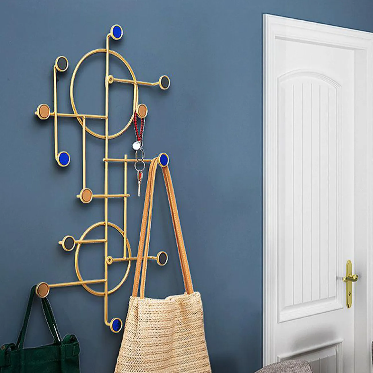 Дизайнерская настенная вешалка LaLume-DF20329-20 Дизайнерская настенная вешалка LaLume-DF20329-20