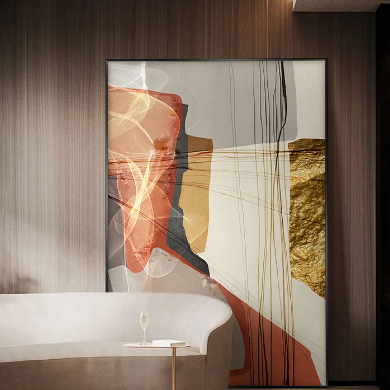 Дизайнерская современная картина DF20332-20