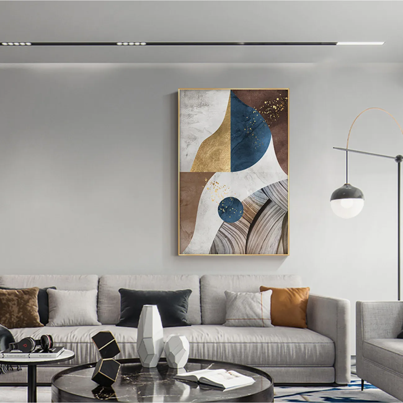 Дизайнерская современная картина DF20332-20