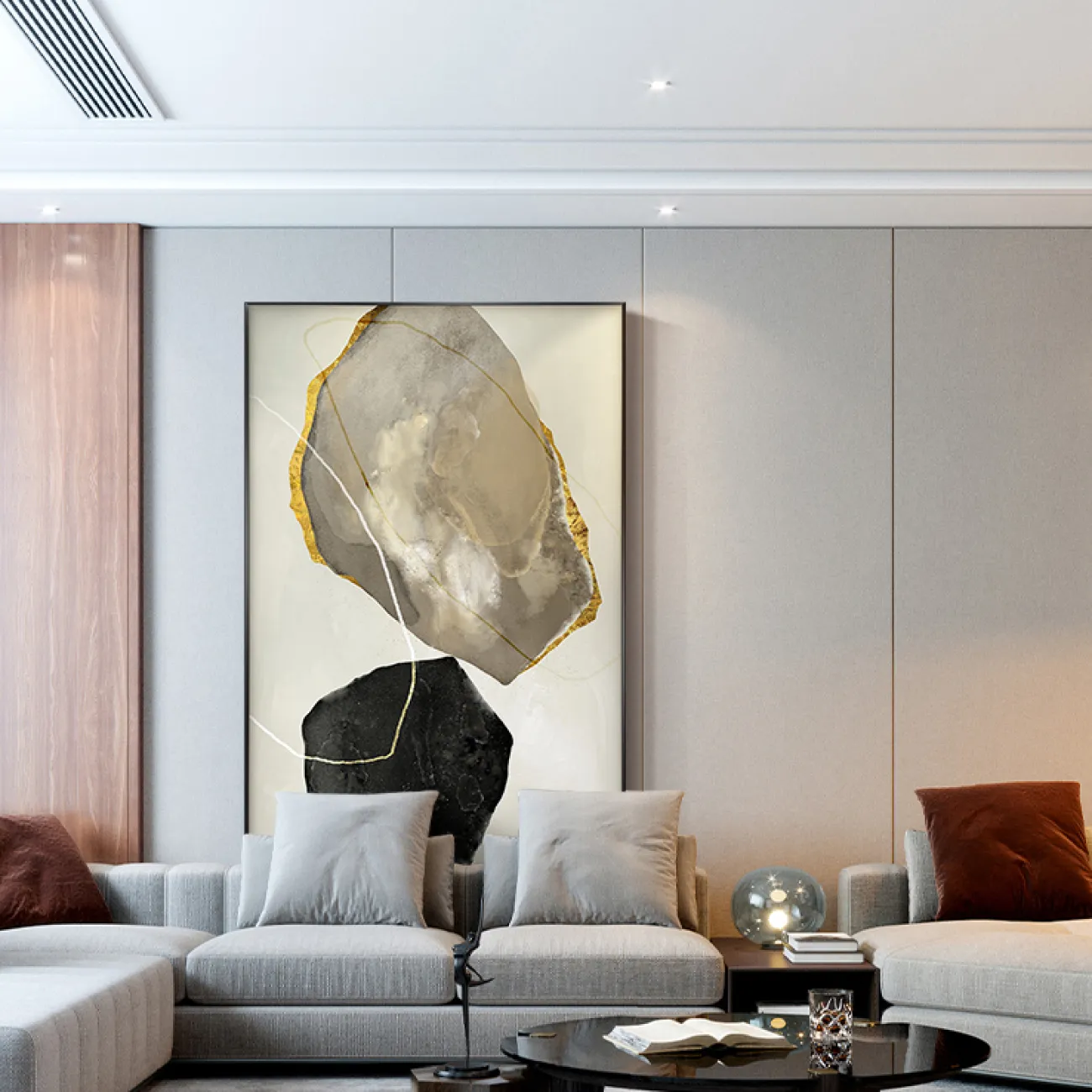 Дизайнерская современная картина DF20332-20