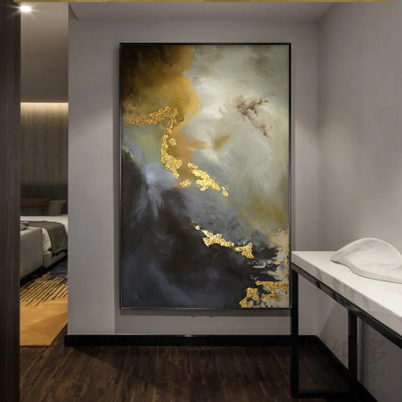 Дизайнерская современная картина ручной работы LaLume-DF20334-20 Дизайнерская современная картина ручной работы LaLume-DF20334-20