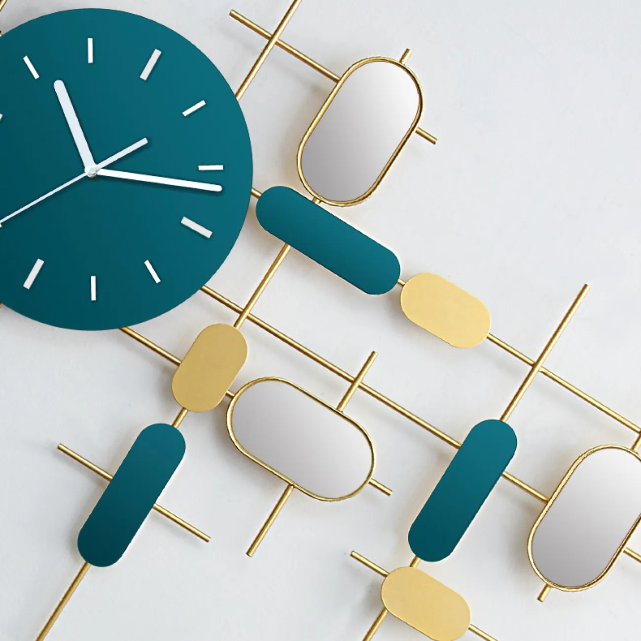 Современные минималистичные настенные часы для гостиной, роскошное художественное украшение LaLume-KKK20276-20 Современные минималистичные настенные часы для гостиной, роскошное художественное украшение LaLume-KKK20276-20