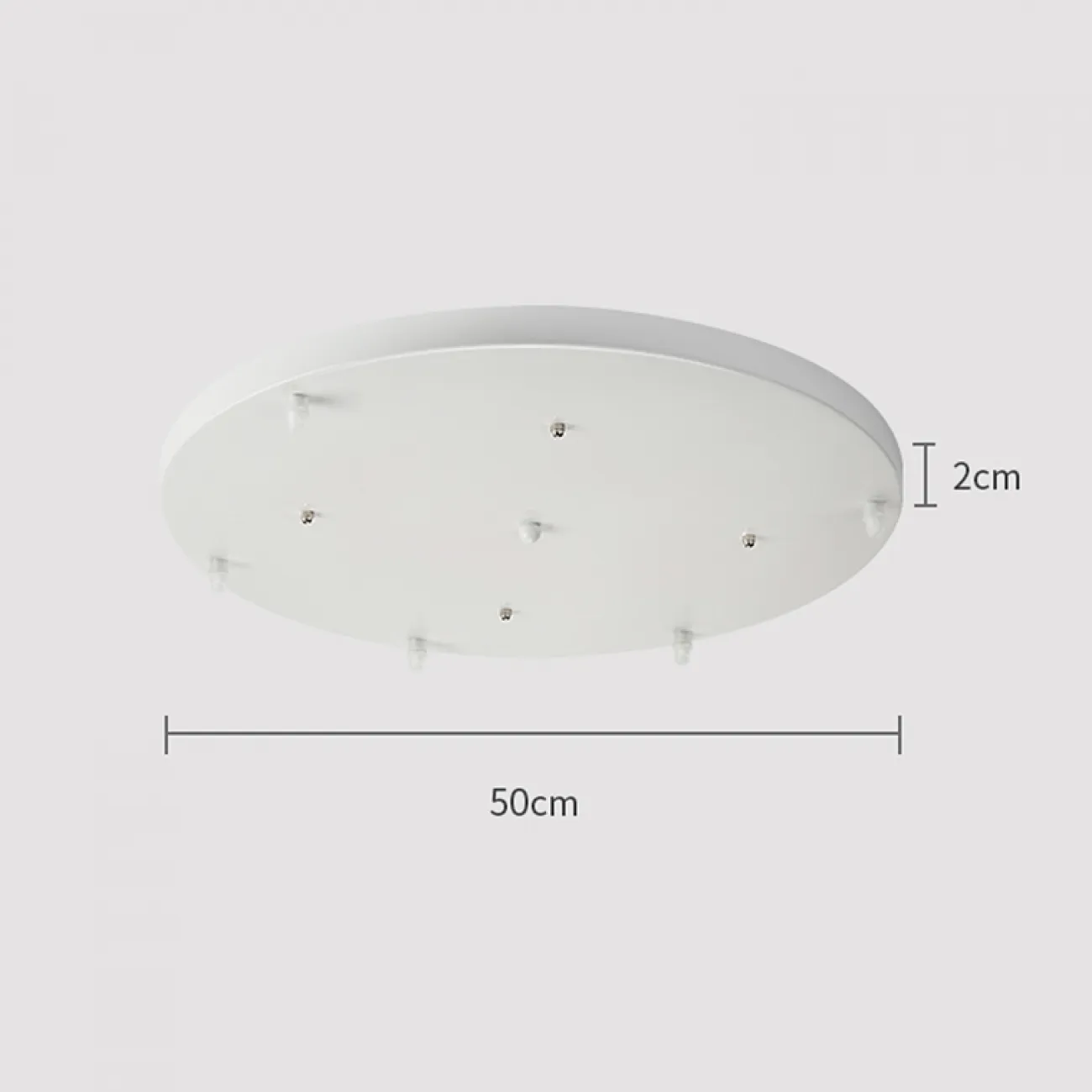 Потолочное крепление — металлический диск CEILING MOUNT 12 от LaLume