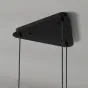 Потолочное крепление из металла треугольной формы CEILING MOUNT 10 от LaLume