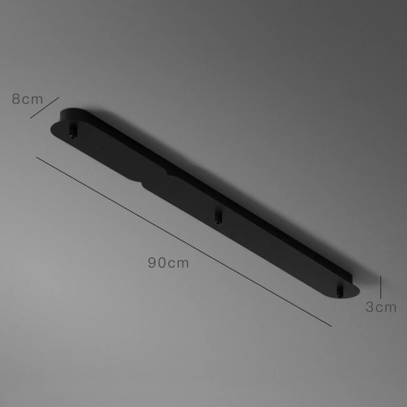 Потолочное крепление — металлическая планка CEILING MOUNT 8 от LaLume