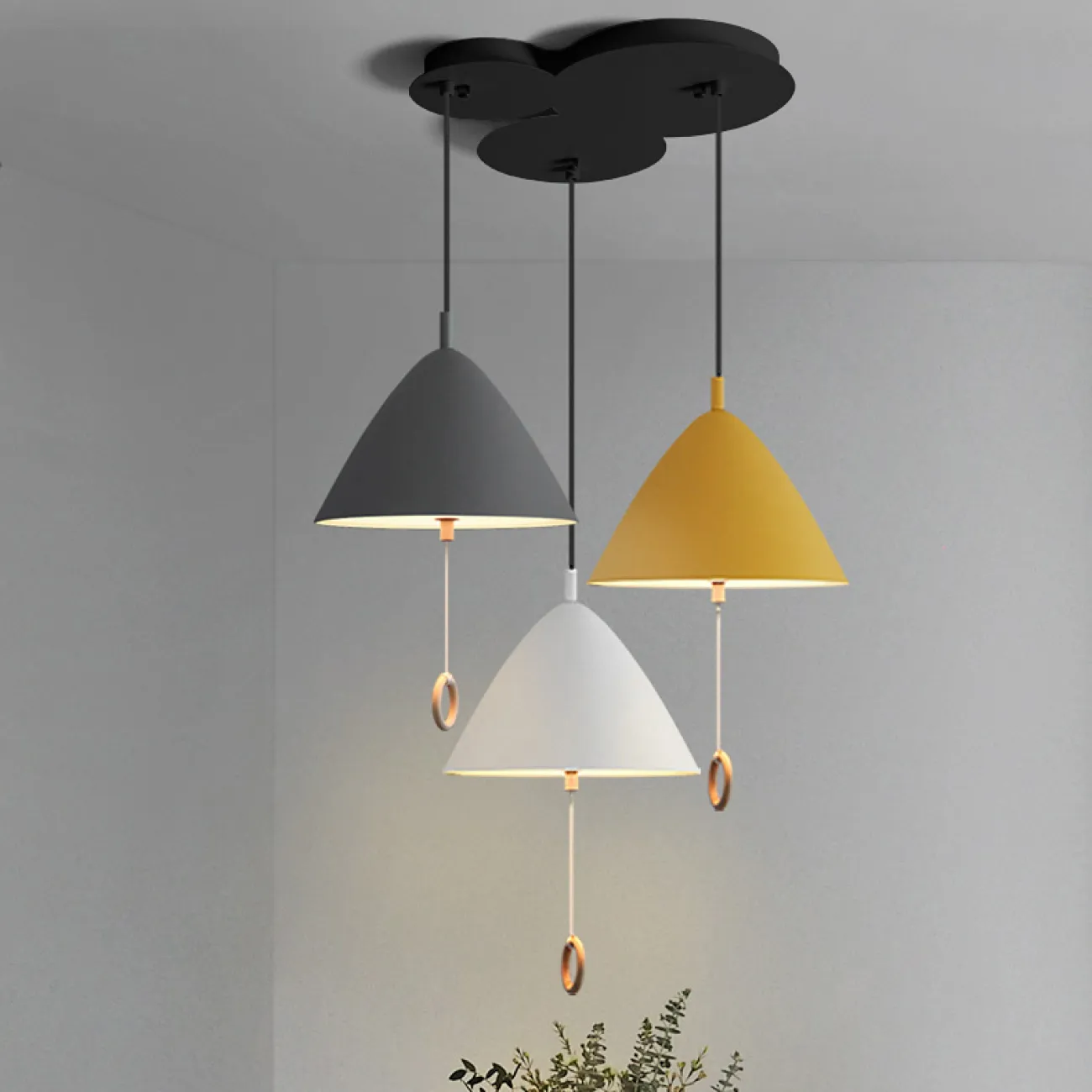 Фигурное потолочное крепление из металла CEILING MOUNT 9 от LaLume