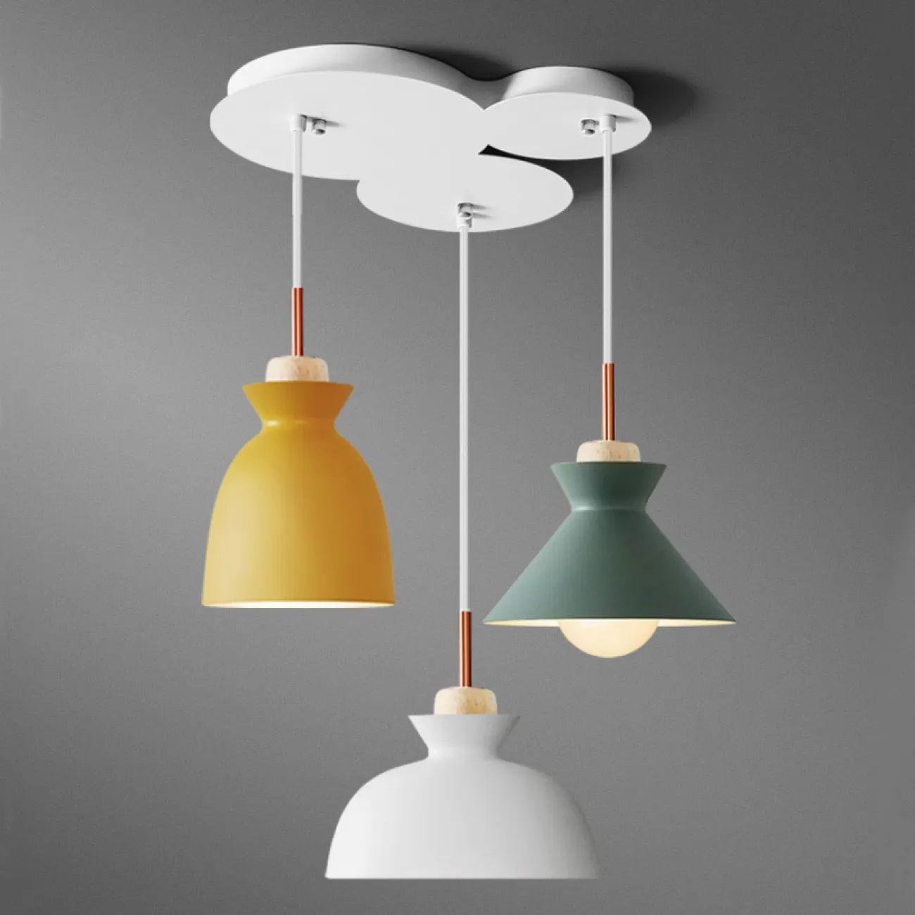 Фигурное потолочное крепление из металла CEILING MOUNT 9 от LaLume