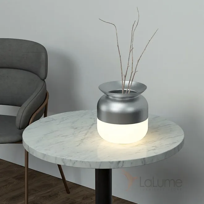 Серия настольных ламп в виде цветочных ваз со светодиодной подсветкой ANETTA от LaLume