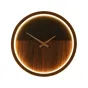 Светодиодный настенный светильник в виде деревянных круглых часов TIME WOOD ONE от LaLume