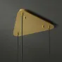 Потолочное крепление из металла треугольной формы CEILING MOUNT 7 от LaLume