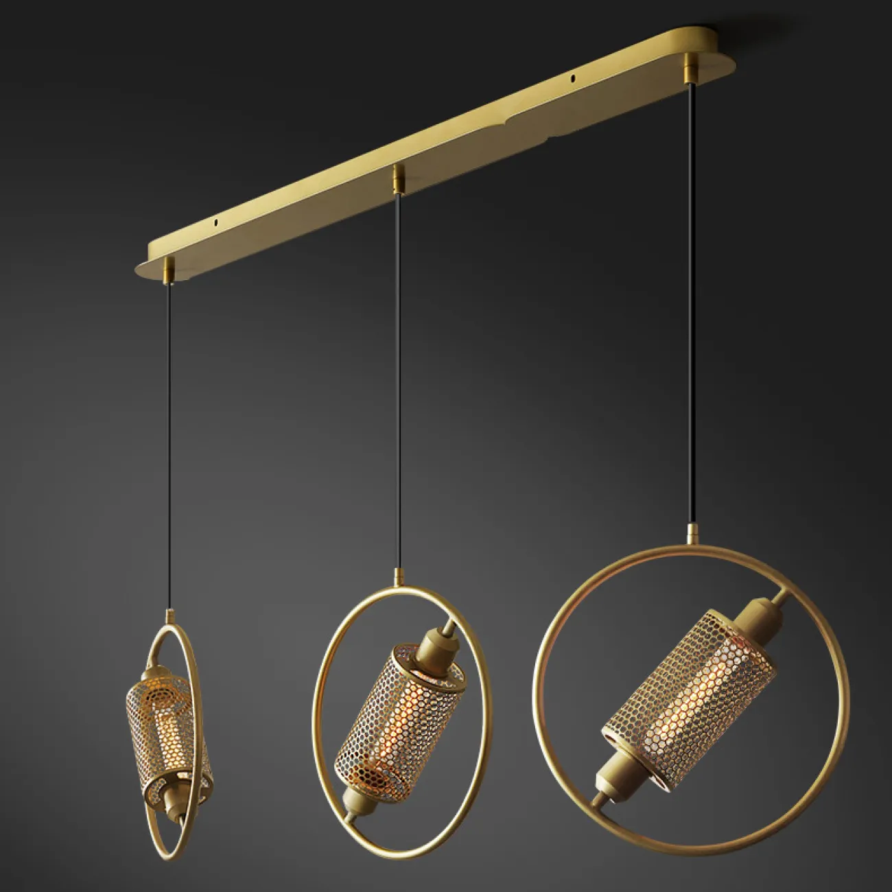 Потолочное крепление — металлическая планка CEILING MOUNT 5 от LaLume