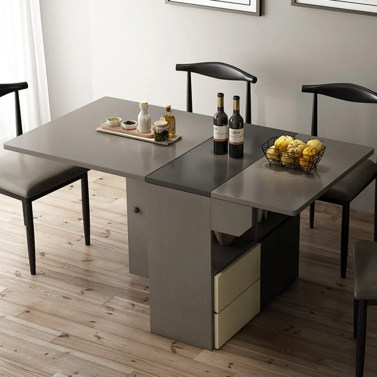 Многофункциональный стол - тумба LaLume MB22337-23