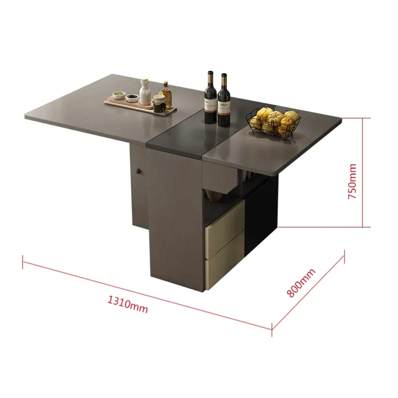 Многофункциональный стол - тумба LaLume MB22337-23