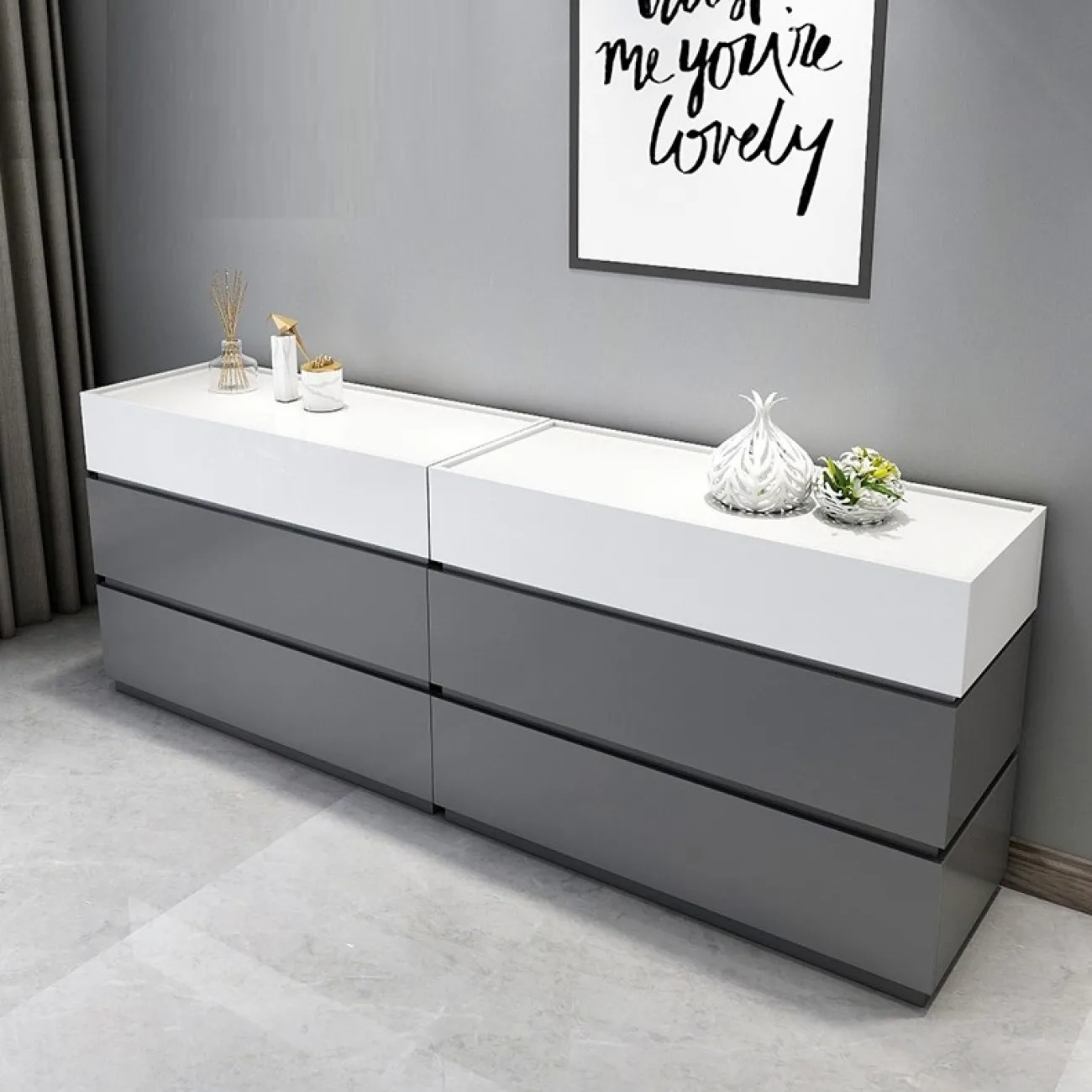 Комод LaLume MB22343-23 от LaLume Комод LaLume MB22343-23 от LaLume