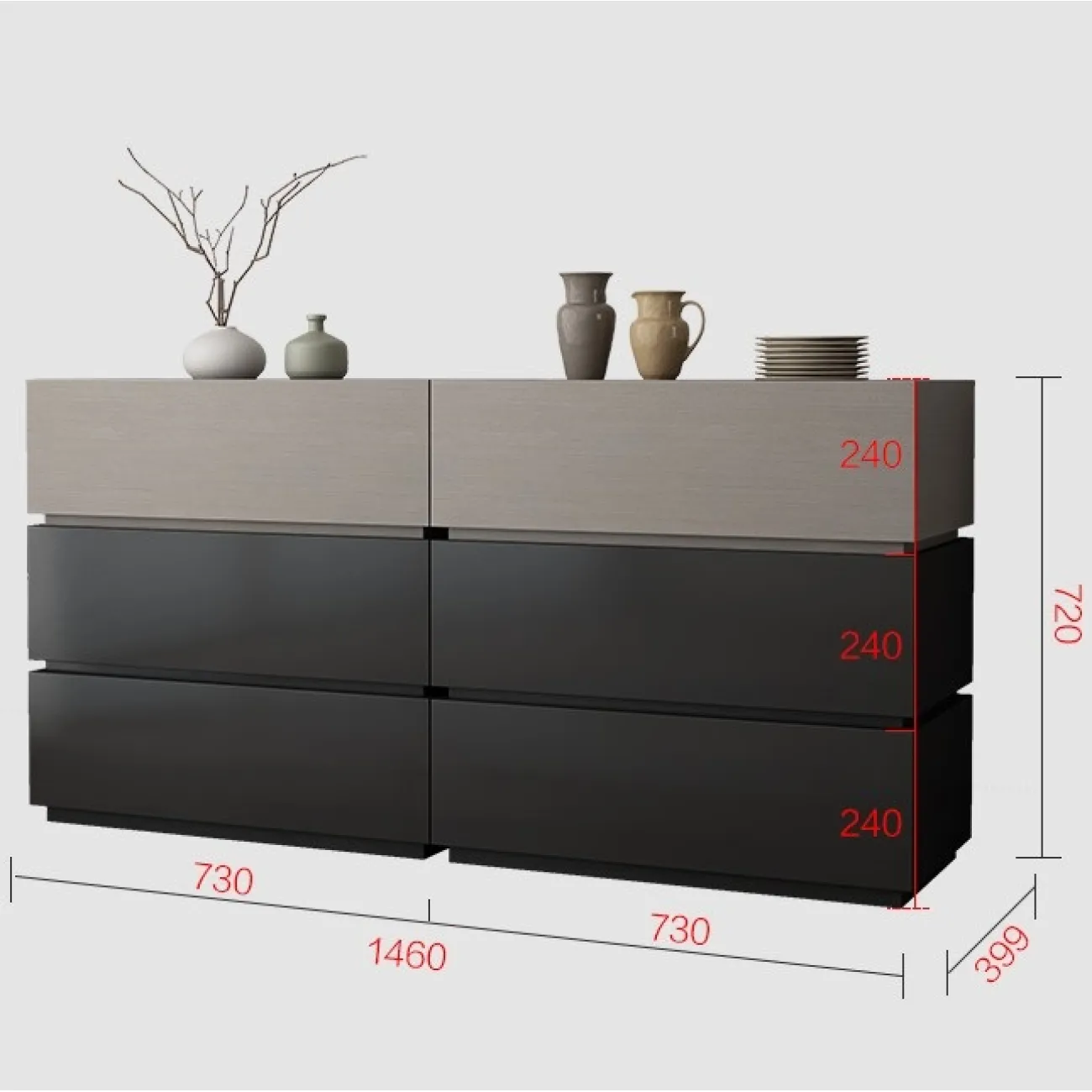 Комод LaLume MB22328-23 от LaLume