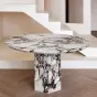 Обеденный стол BULGARI из натурального мрамора LaLume MB22330-23