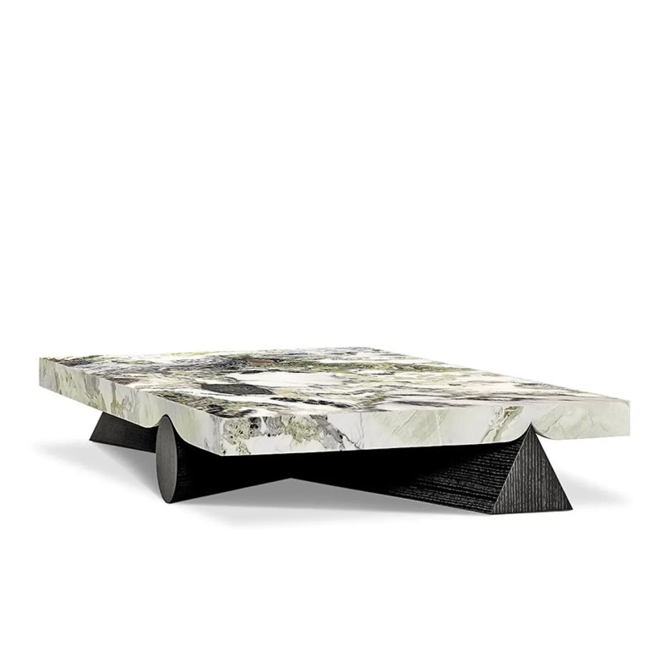Дизайнерский журнальный стол из натурального мрамора LaLume MB22331-30 от LaLume Дизайнерский журнальный стол из натурального мрамора LaLume MB22331-30 от LaLume