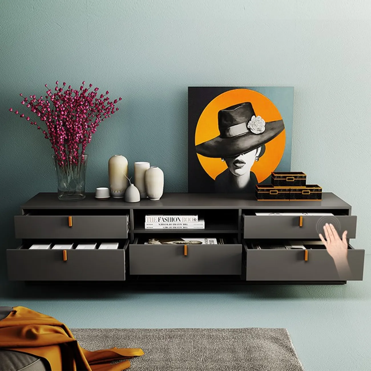 Тумба LaLume MB22346-23 из цельного дерева