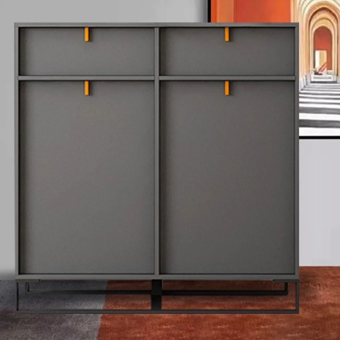 Шкаф для обуви LaLume MB22347-22 от LaLume Шкаф для обуви LaLume MB22347-22 от LaLume