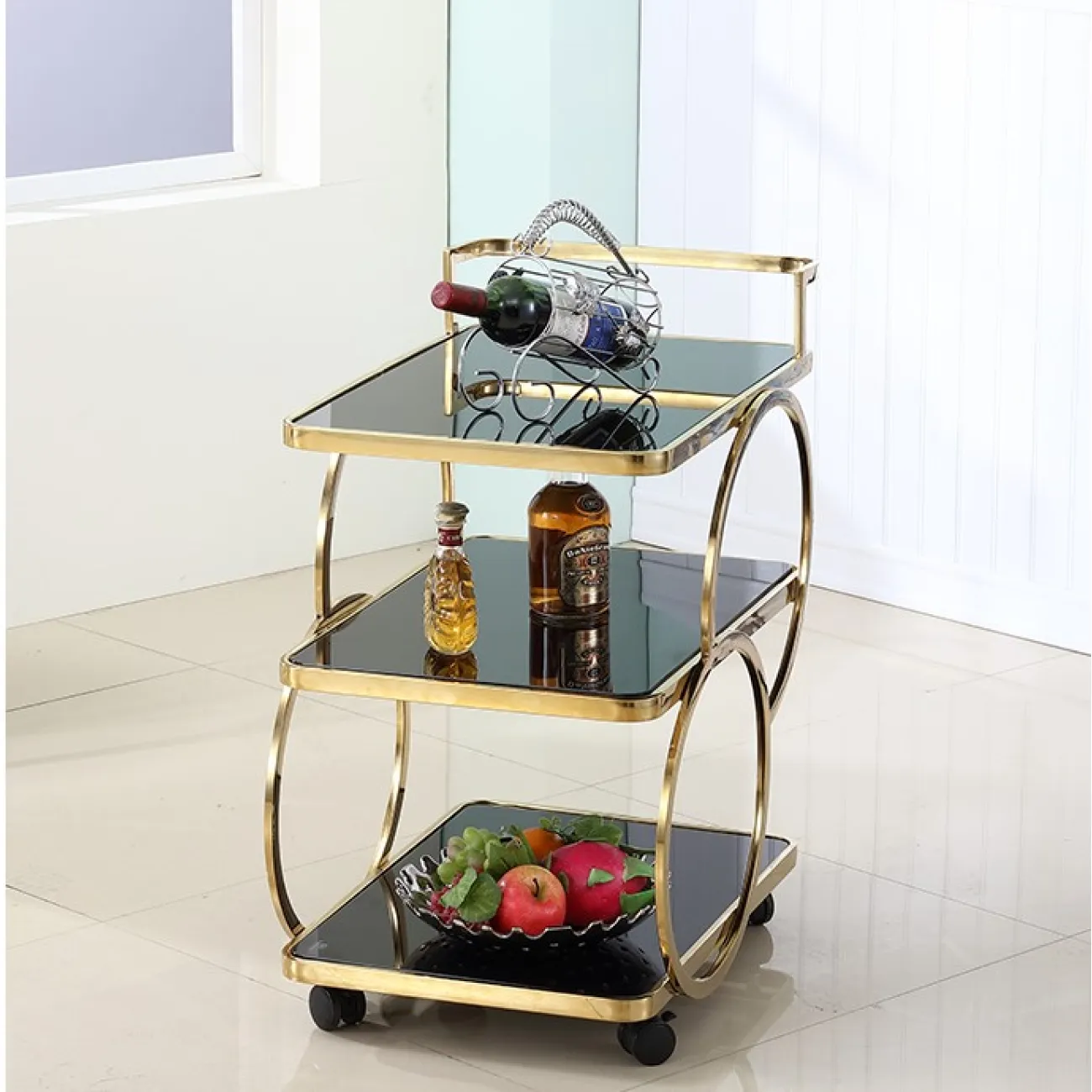 Кофейный стол на колесах LaLume MB22350-22 от LaLume Кофейный стол на колесах LaLume MB22350-22 от LaLume