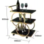 Кофейный стол на колесах LaLume MB22350-22 от LaLume