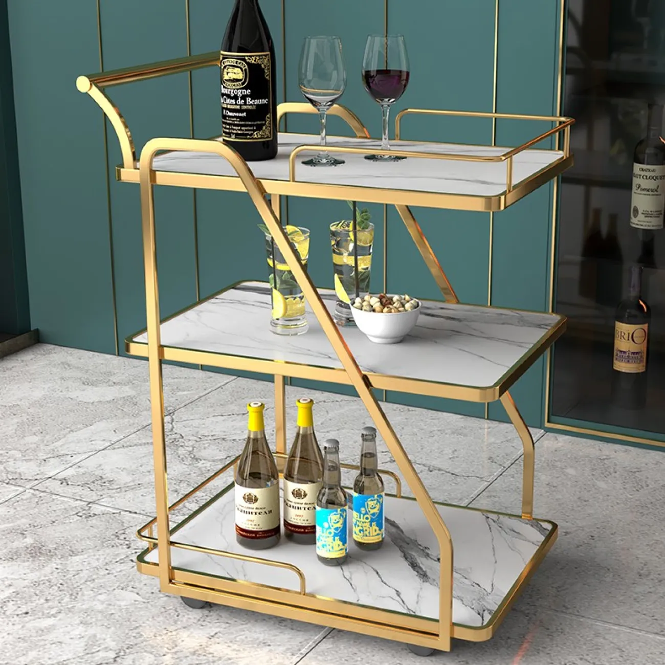 Кофейный стол на колесах LaLume MB22351-22 от LaLume