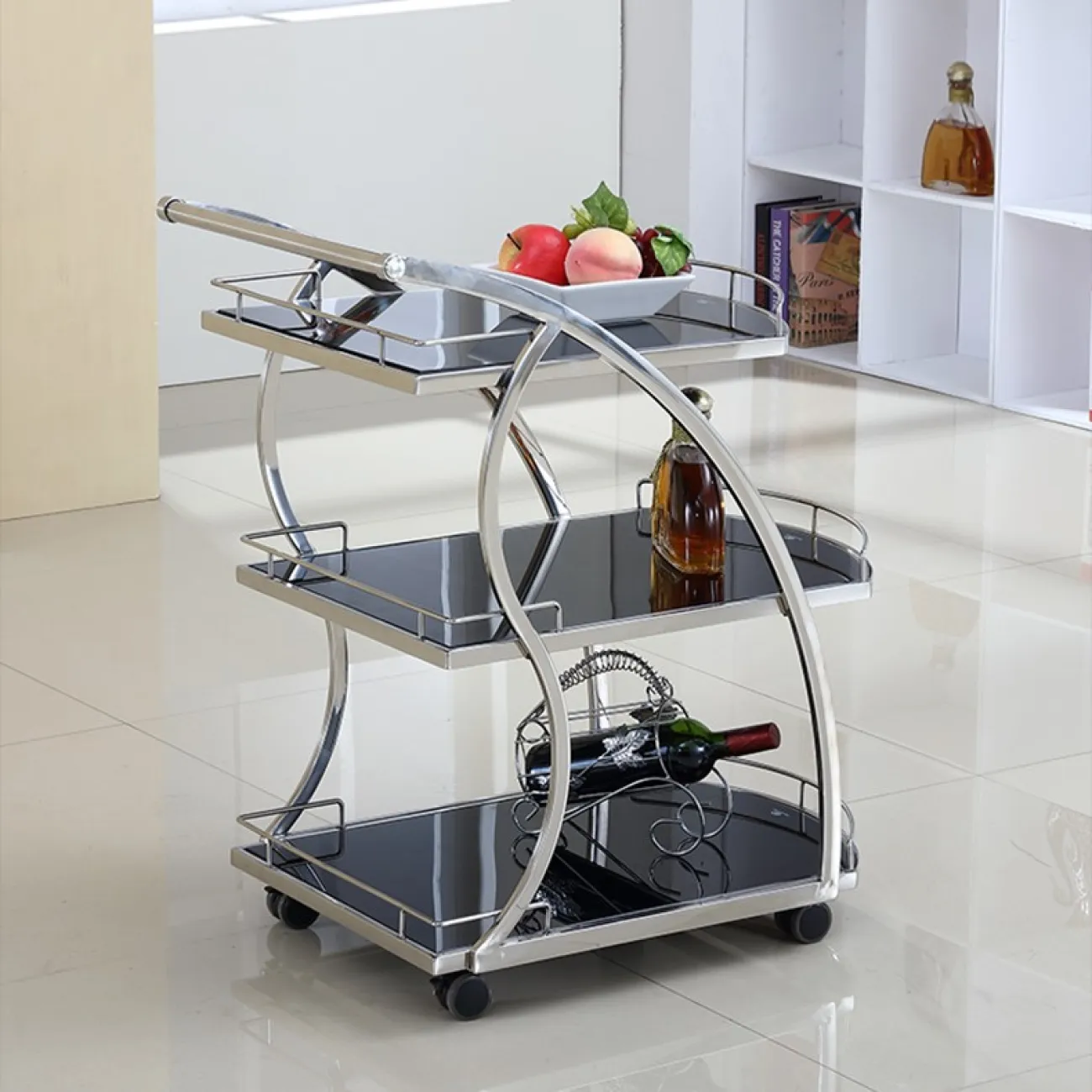 Кофейный стол на колесах LaLume MB22352-22 от LaLume Кофейный стол на колесах LaLume MB22352-22 от LaLume