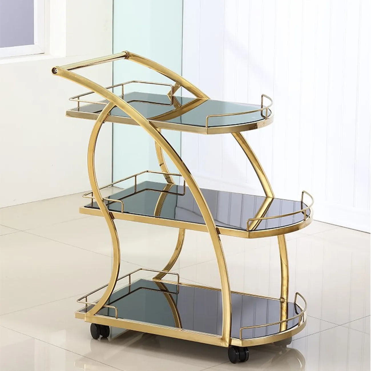 Кофейный стол на колесах LaLume MB22352-22 от LaLume Кофейный стол на колесах LaLume MB22352-22 от LaLume