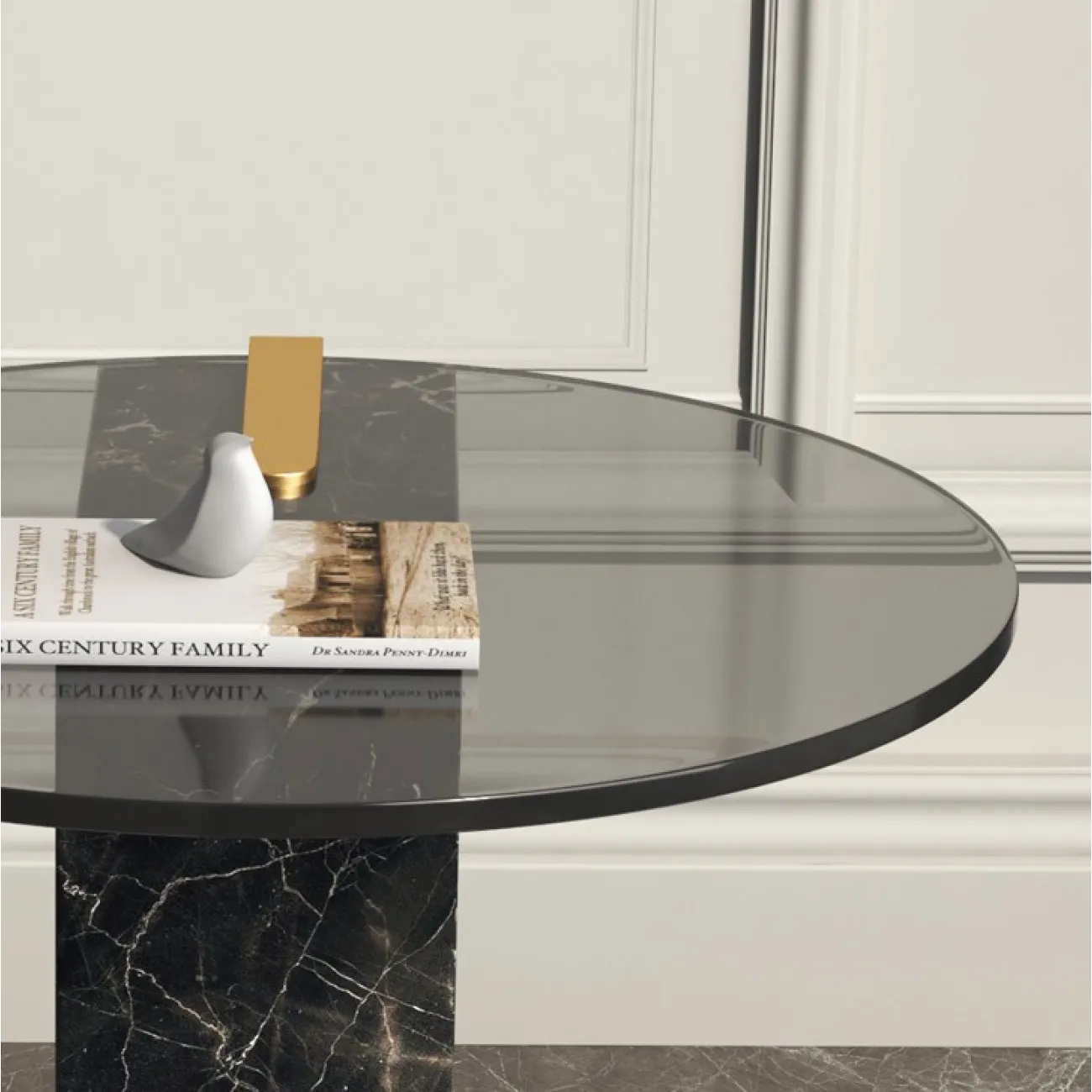 Дизайнерский журнальный стол  LaLume MB22354-23