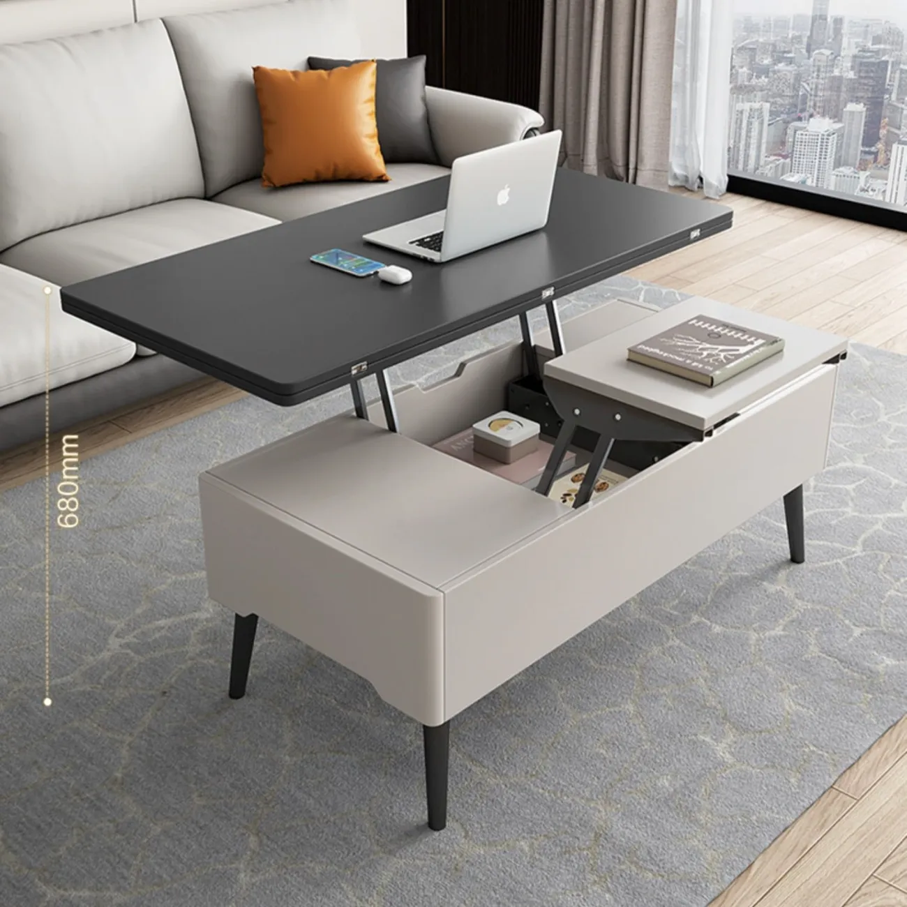 Многофункциональный журнальный столик ST22321-06 от LaLume Многофункциональный журнальный столик ST22321-06 от LaLume