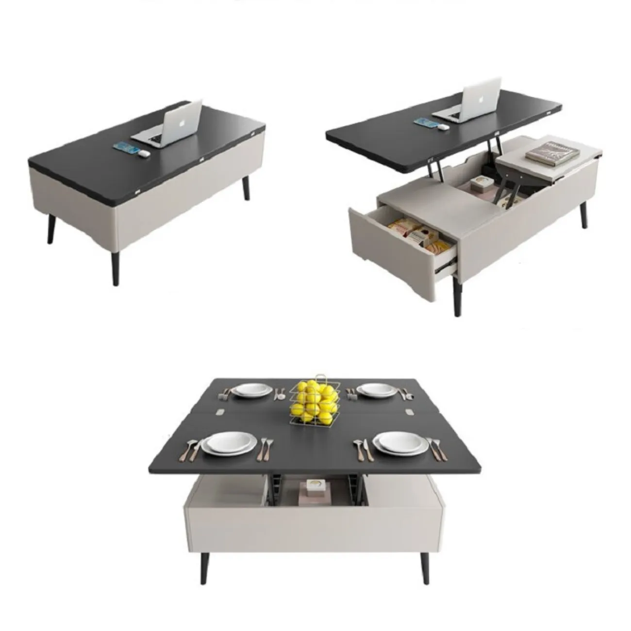 Многофункциональный журнальный столик ST22321-06 от LaLume Многофункциональный журнальный столик ST22321-06 от LaLume