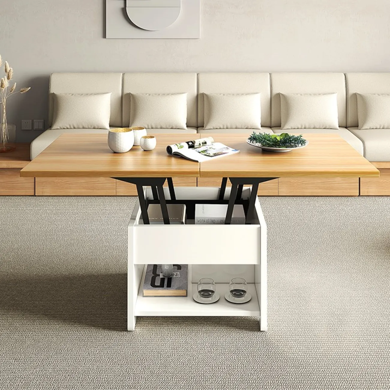 Многофункциональный журнальный столик ST22333-06 от LaLume Многофункциональный журнальный столик ST22333-06 от LaLume