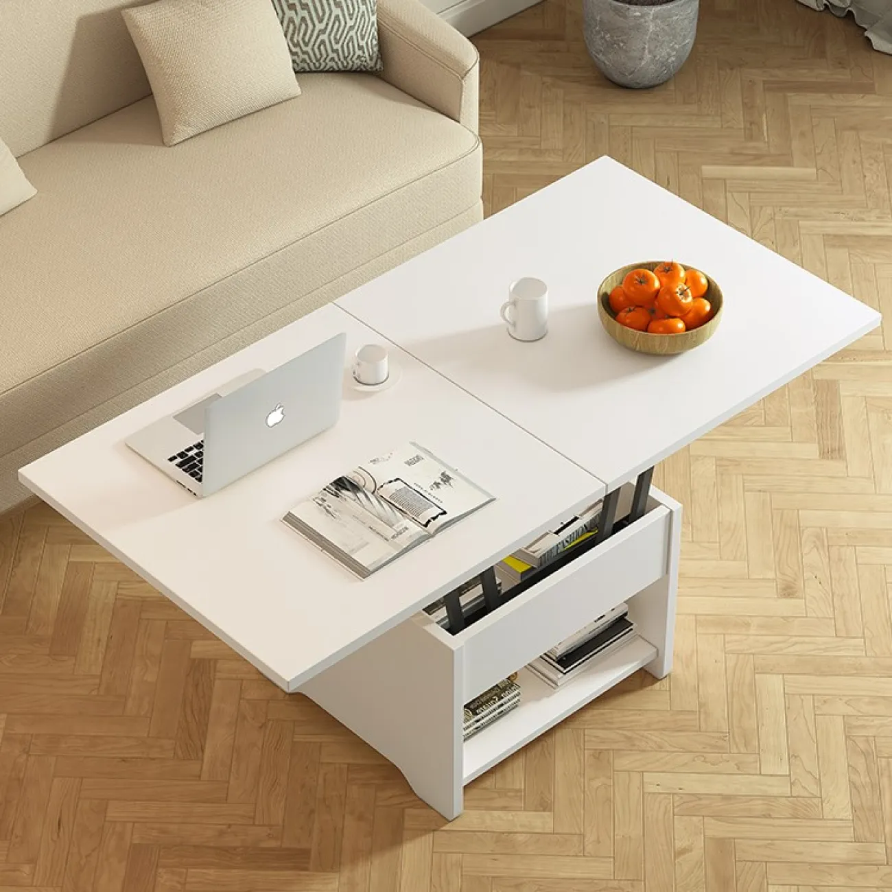 Многофункциональный журнальный столик ST22333-06 от LaLume Многофункциональный журнальный столик ST22333-06 от LaLume