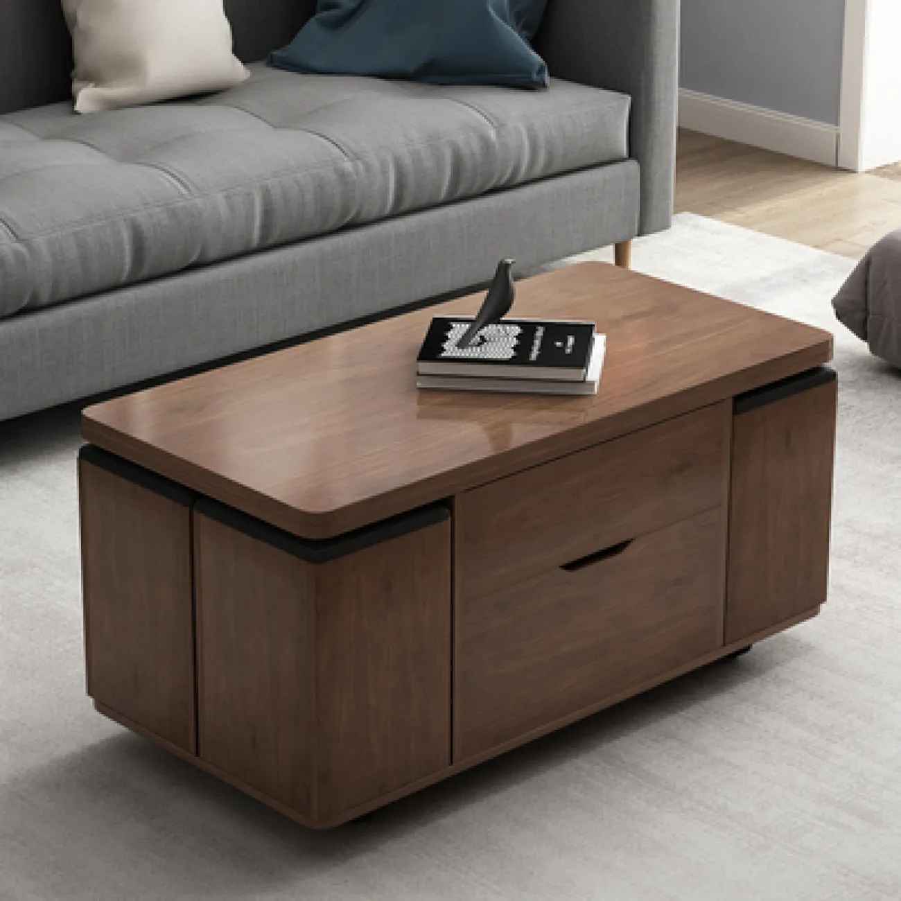 Многофункциональный журнальный столик ST22339-06 от LaLume