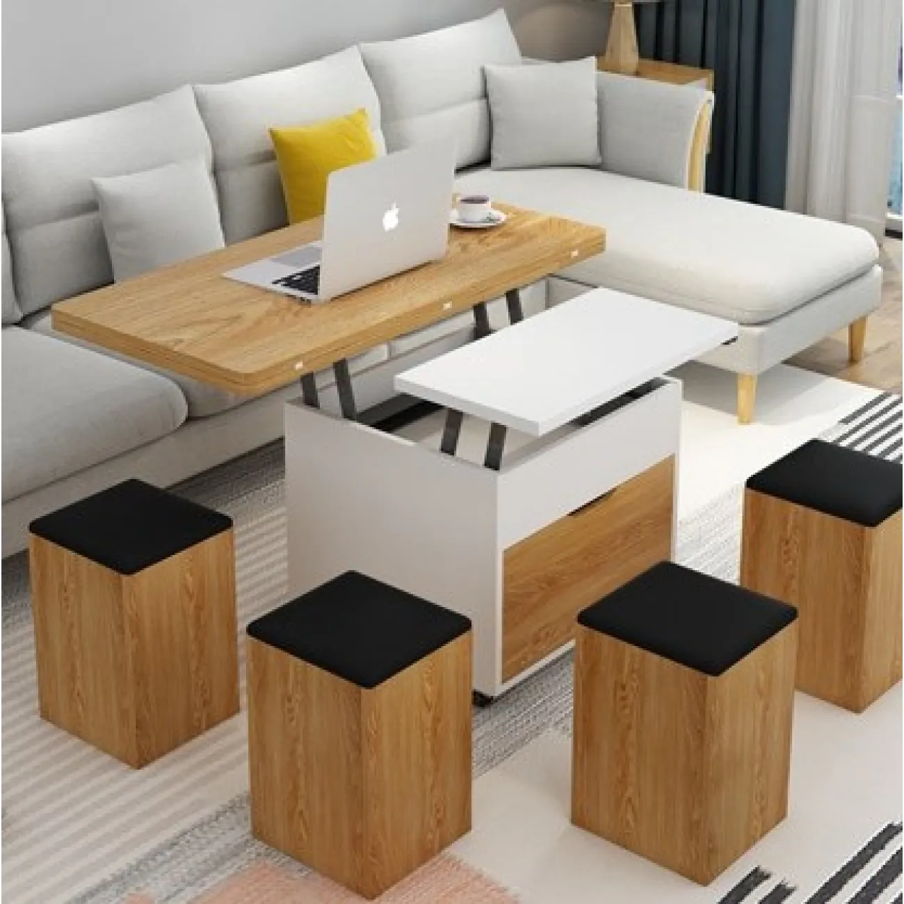 Многофункциональный журнальный столик ST22339-06 от LaLume