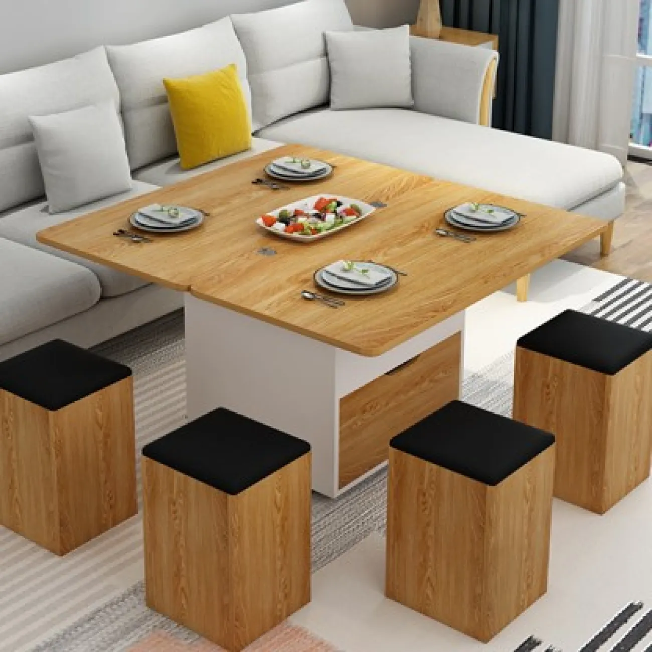 Многофункциональный журнальный столик ST22339-06 от LaLume