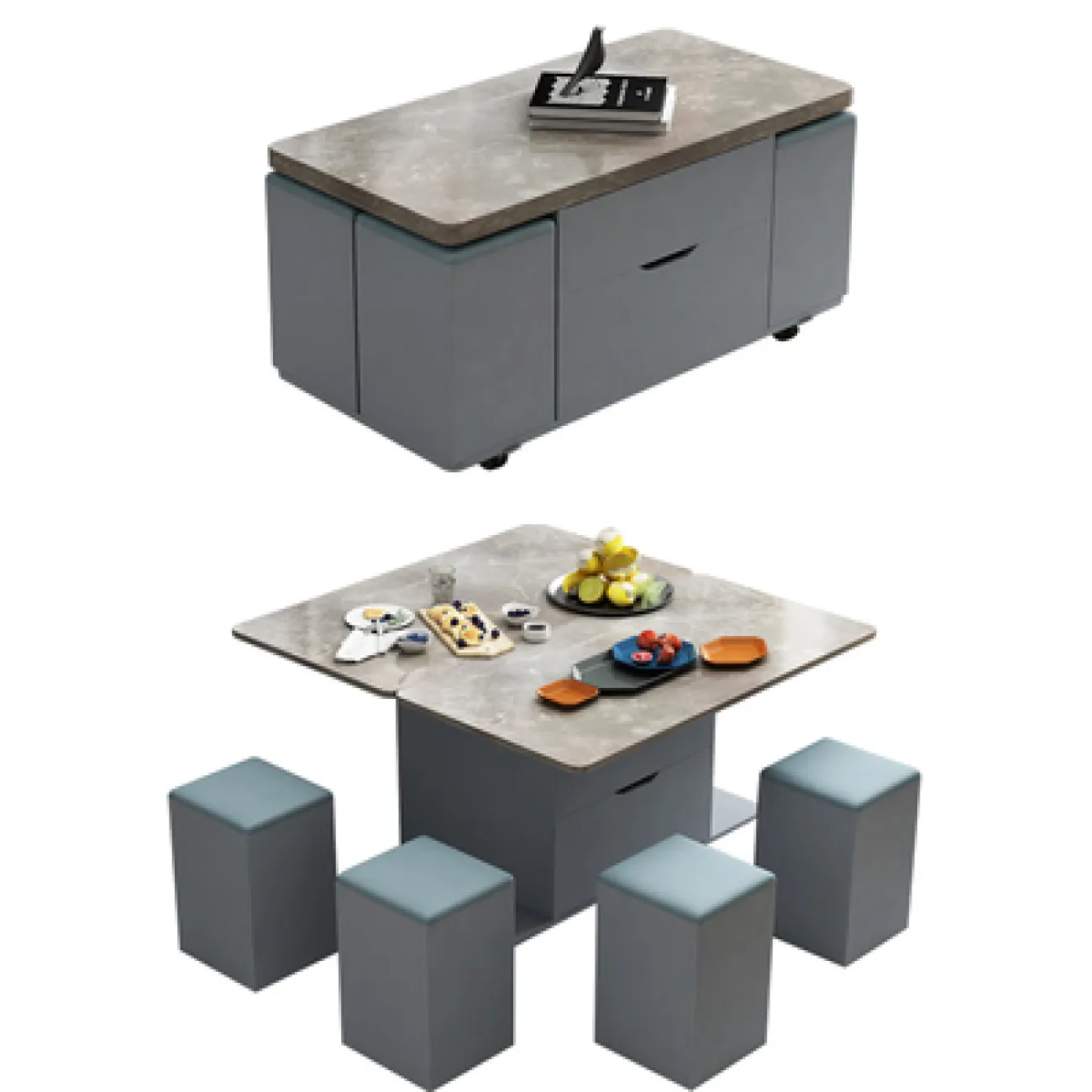 Многофункциональный журнальный столик ST22339-06 от LaLume