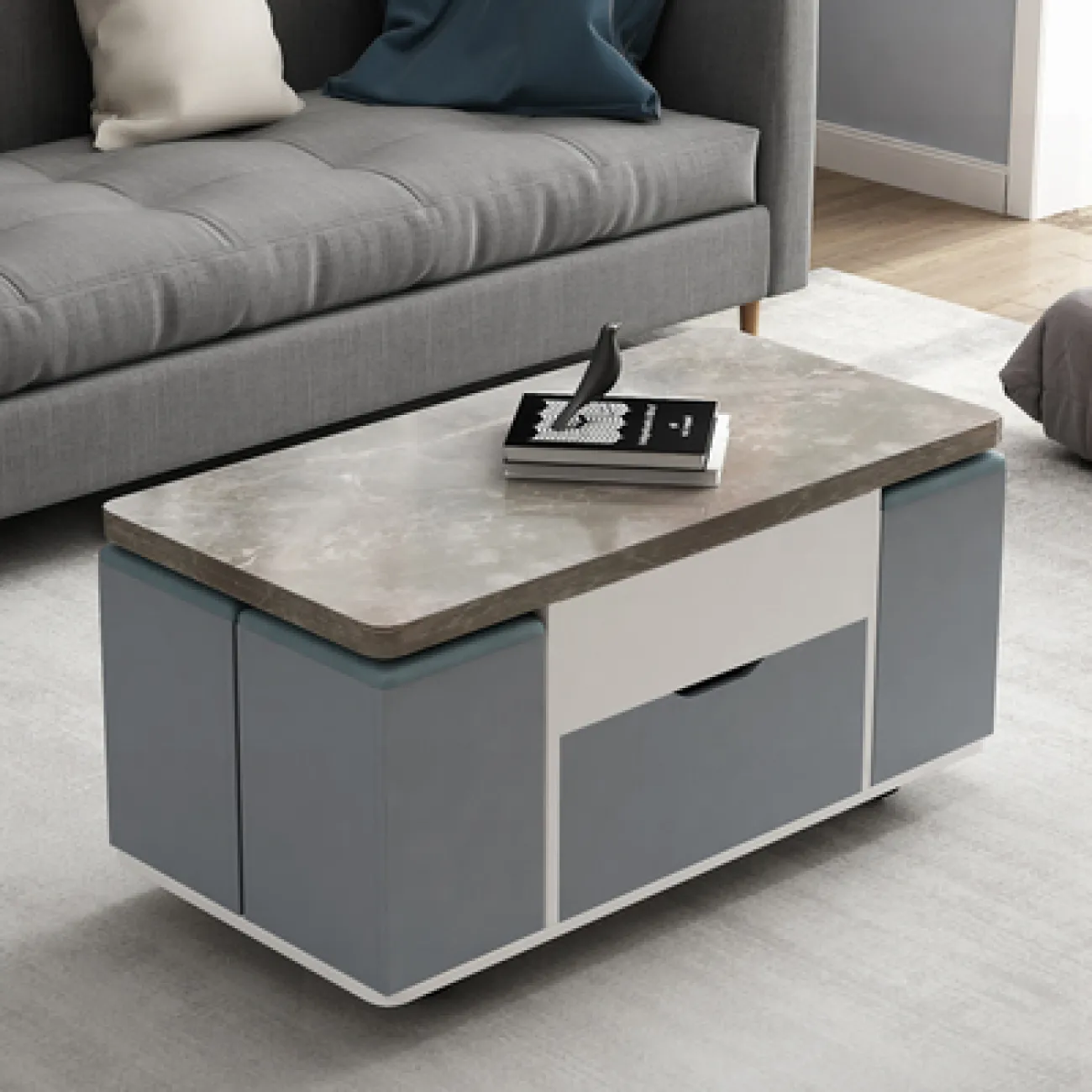 Многофункциональный журнальный столик ST22339-06 от LaLume