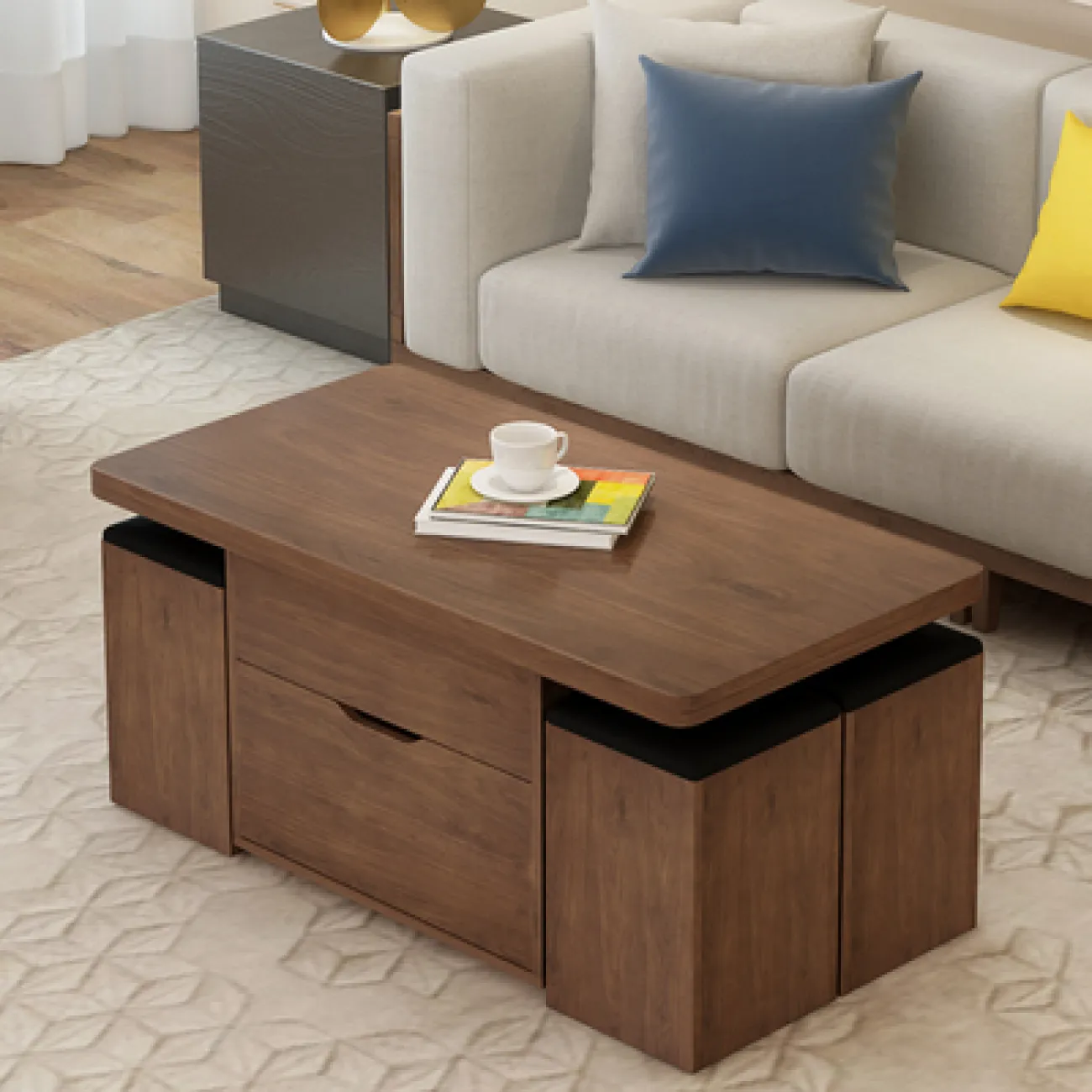 Многофункциональный журнальный столик ST22339-06 от LaLume