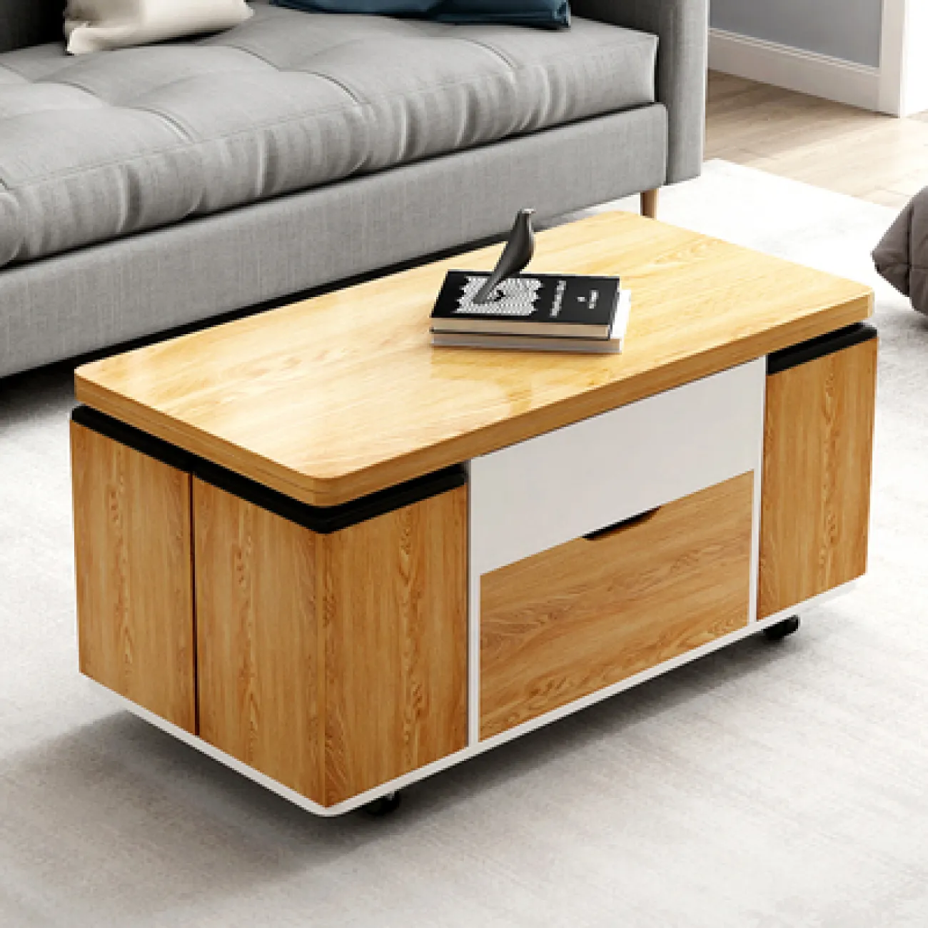 Многофункциональный журнальный столик ST22339-06 от LaLume